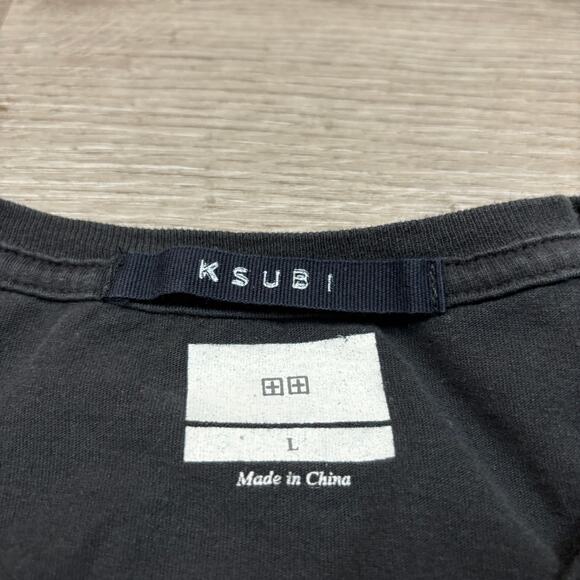 Rare Ksubi Bing Back Life Tee Shirt Men's Large Streetwear - Picture 5 of 11